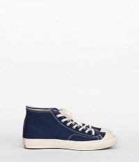  ANACHRONORM Reading Athletics Shoes MID OFF WHITE SOLE [NAVY]