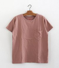  ANACHRONORM Standard C Neck Pocket T-shirt [PINK GRAY]