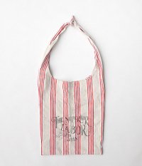  THE SUPERIOR LABOR Tie Shoulder Bag [stripe]