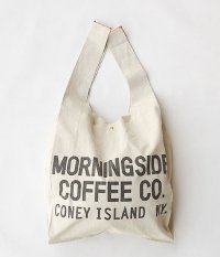  ANACHRONORM Reading MORNINGSIDE COFFEE Beans Bag [One Wash / OFF WHITE]