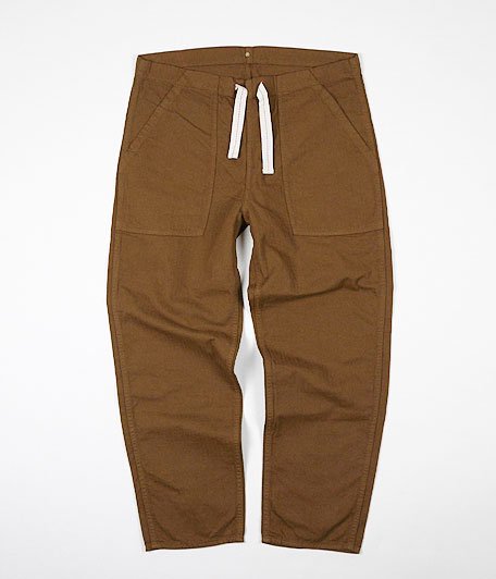  ANACHRONORM Clothing Tapered Eazy Pants [BROWN]