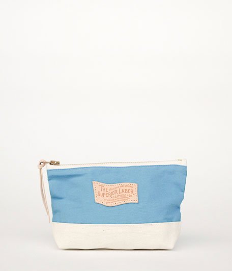  THE SUPERIOR LABOR Nylon Pouch S [light blue]