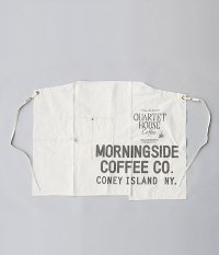  ANACHRONORM Reading MORNINGSIDE COFFEE Short Apron [One Wash]