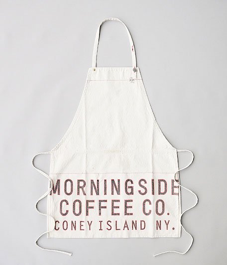  ANACHRONORM Reading MORNINGSIDE COFFEE Pocket Apron [Damaged Wash]