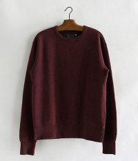  ANACHRONORM Clothing Flatsemer Sweat Crew Neck [WINE]