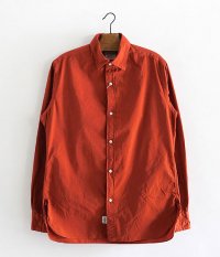  ANACHRONORM Clothing Stitch Cuff Broad Shirt [RED]