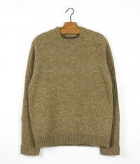  ANACHRONORM Clothing Shetland Crew Neck Sweater [OLIVE]