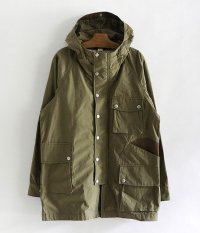  ANACHRONORM Clothing C/N Field Hooded Jacket [OLIVE]