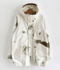  ANACHRONORM Clothing SNOW CAMO Field Hooded Jacket [OFF WHITE]