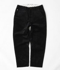  ANACHRONORM Clothing 9W Corduroy Work Trousers [BLACK]