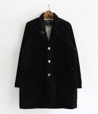  ANACHRONORM Clothing 9W Corduroy Chester Coat [BLACK]