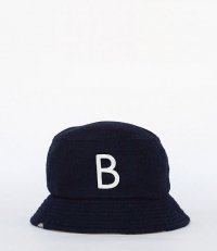  ANACHRONORM Clothing BEAT INITIAL HAT by DECHO [NAVY 