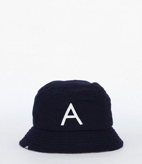  ANACHRONORM Clothing BEAT INITIAL HAT by DECHO [NAVY 