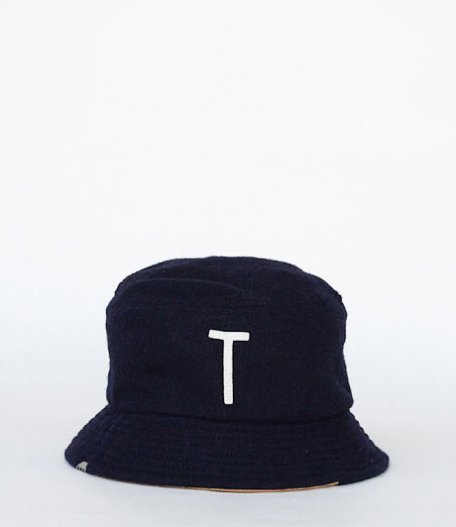  ANACHRONORM Clothing BEAT INITIAL HAT by DECHO [NAVY 