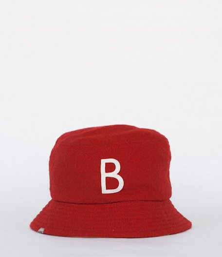  ANACHRONORM Clothing BEAT INITIAL HAT by DECHO [RED 