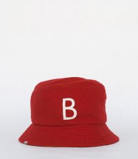  ANACHRONORM Clothing BEAT INITIAL HAT by DECHO [RED 