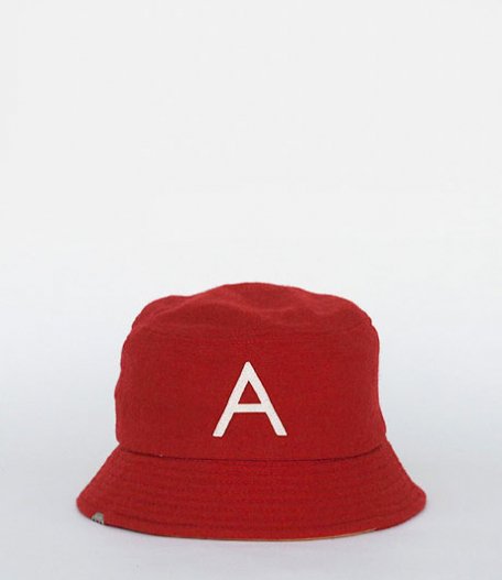  ANACHRONORM Clothing BEAT INITIAL HAT by DECHO [RED 