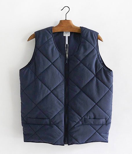 NECESSARY or UNNECESSARY QUILT VEST [NAVY] - Fresh Service NECESSARY or  UNNECESSARY NEAT OUTIL YOKE VINTAGE などの通販 RADICAL