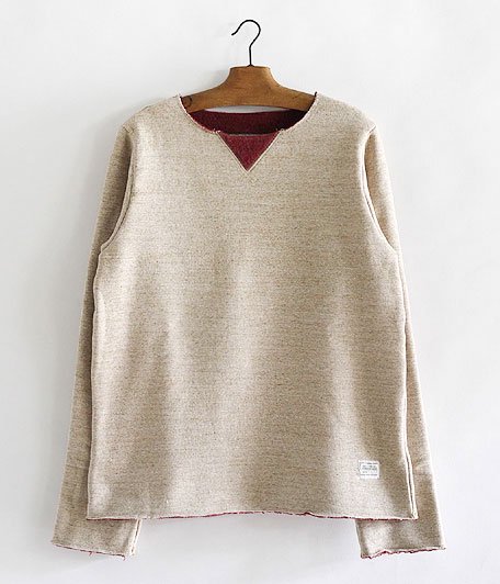  ANACHRONORM Clothing Fleece Sweat Cut-off Pull Over [BEIGE]