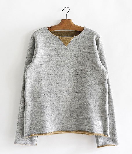  ANACHRONORM Clothing Fleece Sweat Cut-off Pull Over [GRAY]