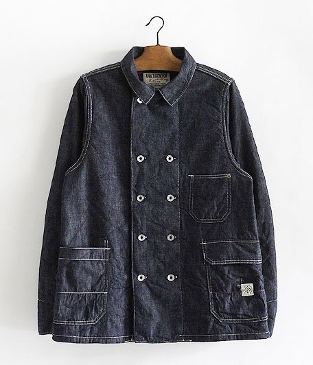  ANACHRONORM Reading Border Lining W-Work Denim Jacket [One Wash]