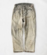  ANACHRONORM Reading Corduroy Flat Fell Seam W-Yoke Pants [Hard Damaged]