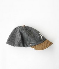  ANACHRONORM Clothing BEAT INITIAL CAPS by DECHO [KHAKI/GRAY 