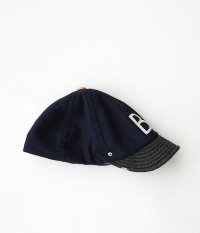  ANACHRONORM Clothing BEAT INITIAL CAPS by DECHO [C.GRAY/NAVY 