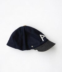  ANACHRONORM Clothing BEAT INITIAL CAPS by DECHO [C.GRAY/NAVY 