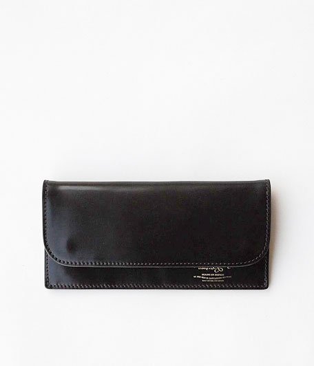  THE SUPERIOR LABOR Cordovan Long Wallet [black]