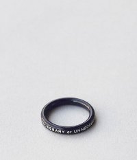  NECESSARY or UNNECESSARY BUTTON RING 2 INK [NAVY]
