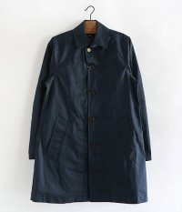  ANACHRONORM Waterproof Burberry Soutien Collar Coat [NAVY]