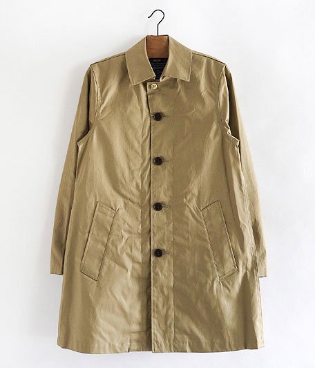  ANACHRONORM Waterproof Burberry Soutien Collar Coat [BEIGE]