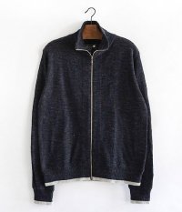  ANACHRONORM Cotton Knit Zip-Up Track Jacket [NAVY]