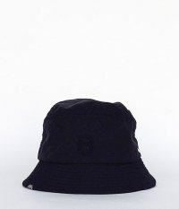  ANACHRONORM BEAT INITIAL HAT by DECHO [NAVY 