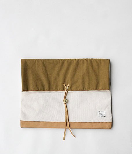  ANACHRONORM A4 Clutch Bag [YELLOW]