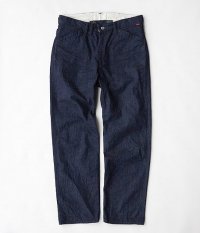  ANACHRONORM Denim Tapered Slim Trousers [One Wash]