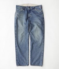  ANACHRONORM Denim Tapered Slim Trousers [Hard Wash]