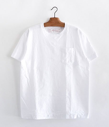  NECESSARY or UNNECESSARY POCKET TEE [WHITE]