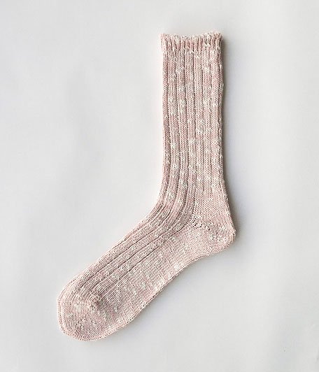  THE SUPERIOR LABOR Melange Socks [pink]