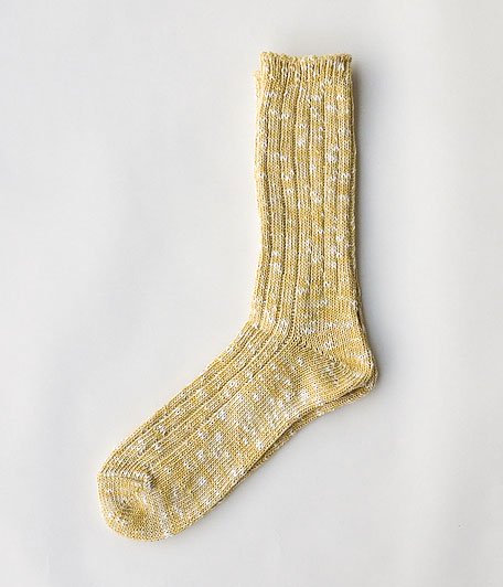  THE SUPERIOR LABOR Melange Socks [yellow]