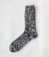  THE SUPERIOR LABOR Melange Socks [navy]