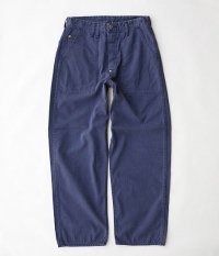  ANACHRONORM Sulfur Herringbone Wide Baker Pants [NAVY]