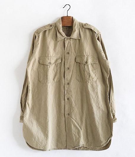 サイズ50！NIGELCABOURN フレンチアーミーシャツ