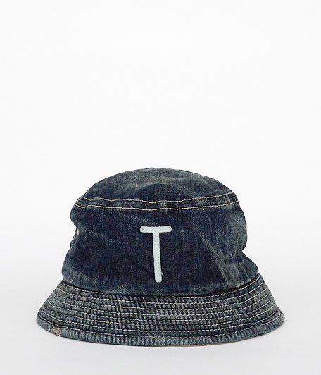  ANACHRONORM BEAT INITIAL HAT by DECHO [INDIGO 