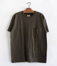  ANACHRONORM Marble Jersey Binderneck Tee [OLIVE]