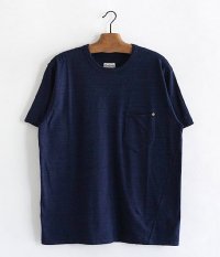  ANACHRONORM INDIGO Jersey Binderneck Tee [INDIGO]