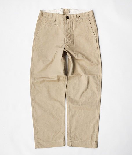  ANACHRONORM Chino Work Trousers [SULPHUR BEIGE]