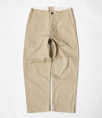  ANACHRONORM Chino Work Trousers [SULPHUR BEIGE]