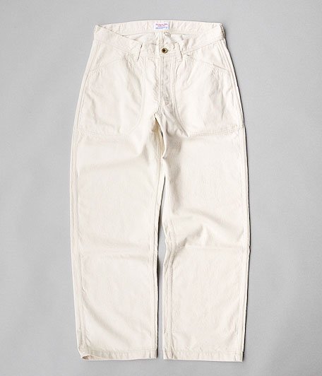  THE SUPERIOR LABOR Work Pants [white]